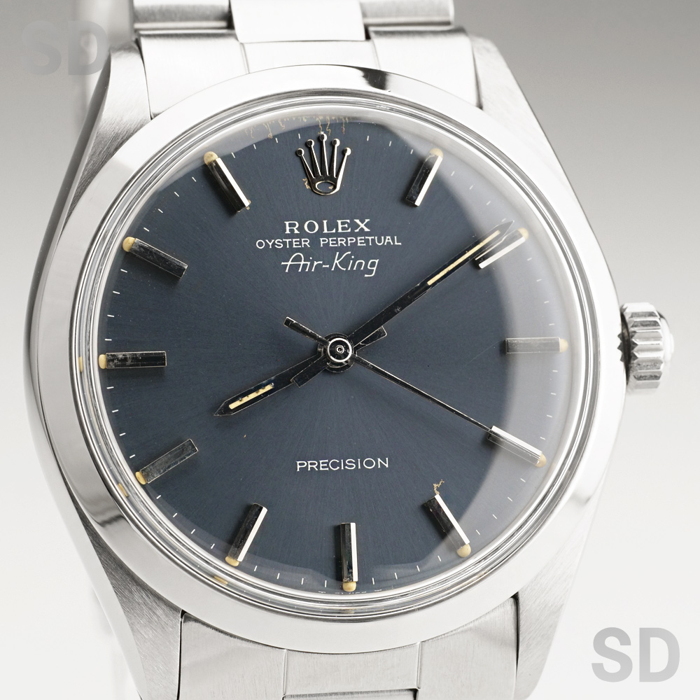 ROLEX エアキング Ref.5500 ブルー アンティーク品 メンズ 腕時計