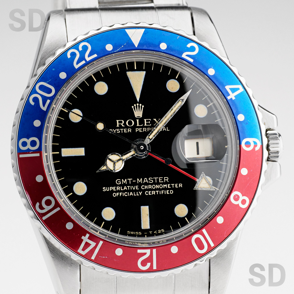 ＲＯＬＥＸ　ＲＥＦ１６７５　ＧＭＴ　文字盤　純正品